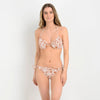 Bikini half moon café cobre talla L