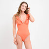 Traje De Baño Entero Sundance Naranjo Talla S