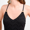 Traje De Baño Entero Wiley Negro Talla S