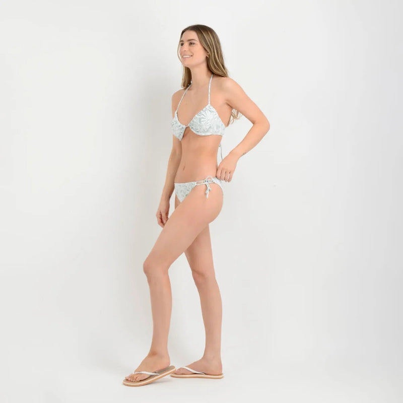Bikini Half Moon Azul Claro / Pastel talla XL