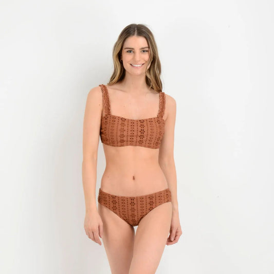 Bikini louise café talla s