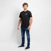 Polera Manga Corta Brackets Negro