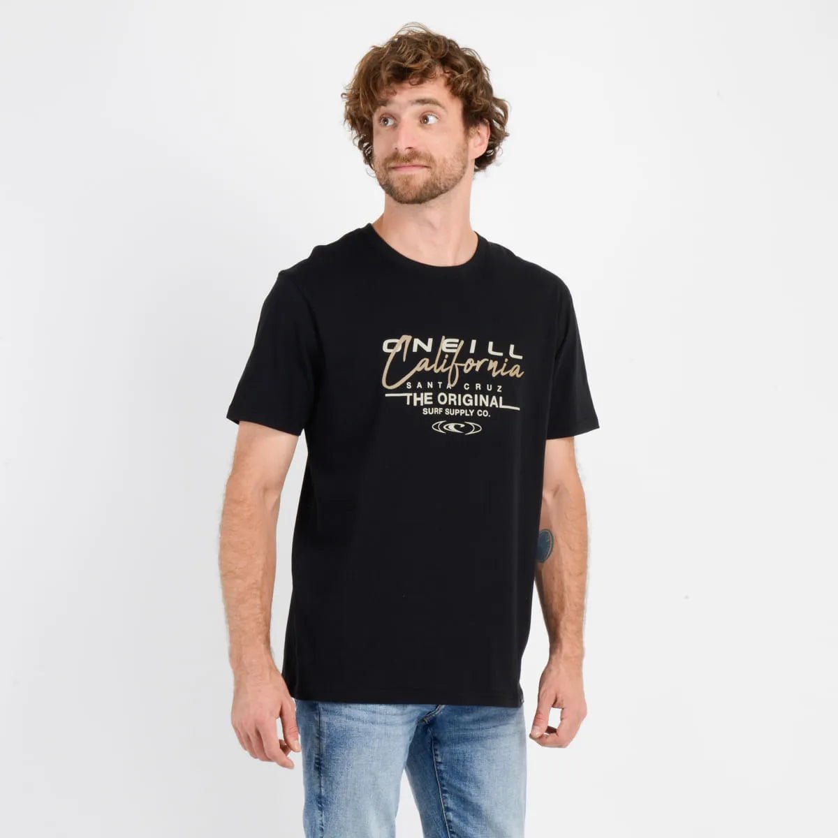Polera manga corta cali negro