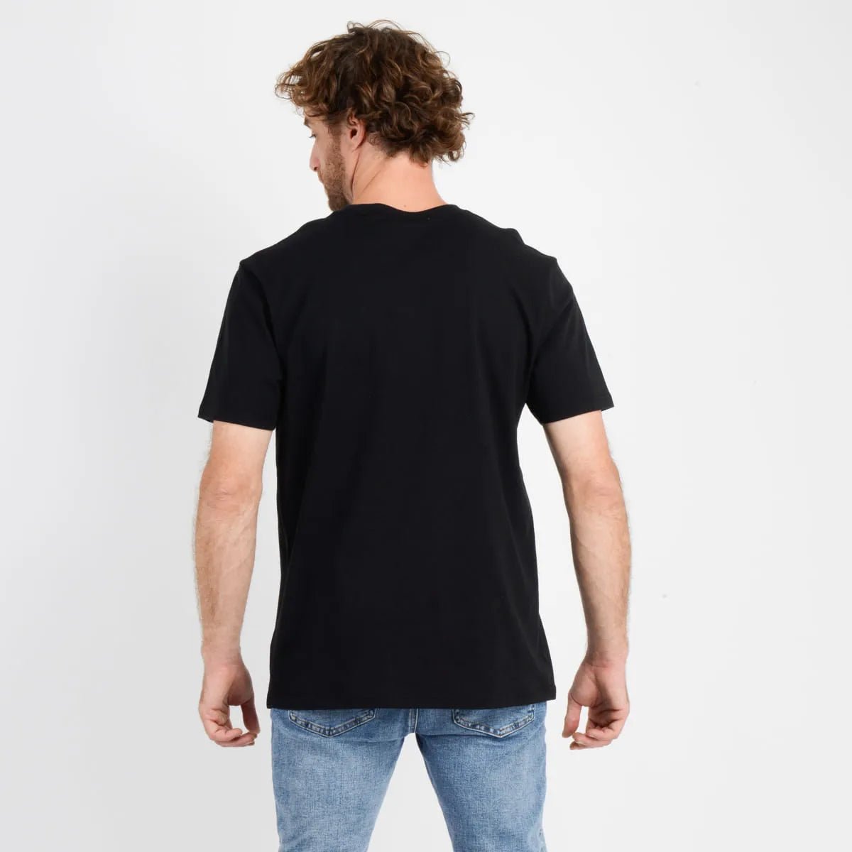 Polera manga corta cali negro