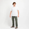 Polera manga corta east cliff basic blanco