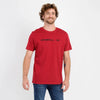 Polera manga corta rutile rojo oscuro