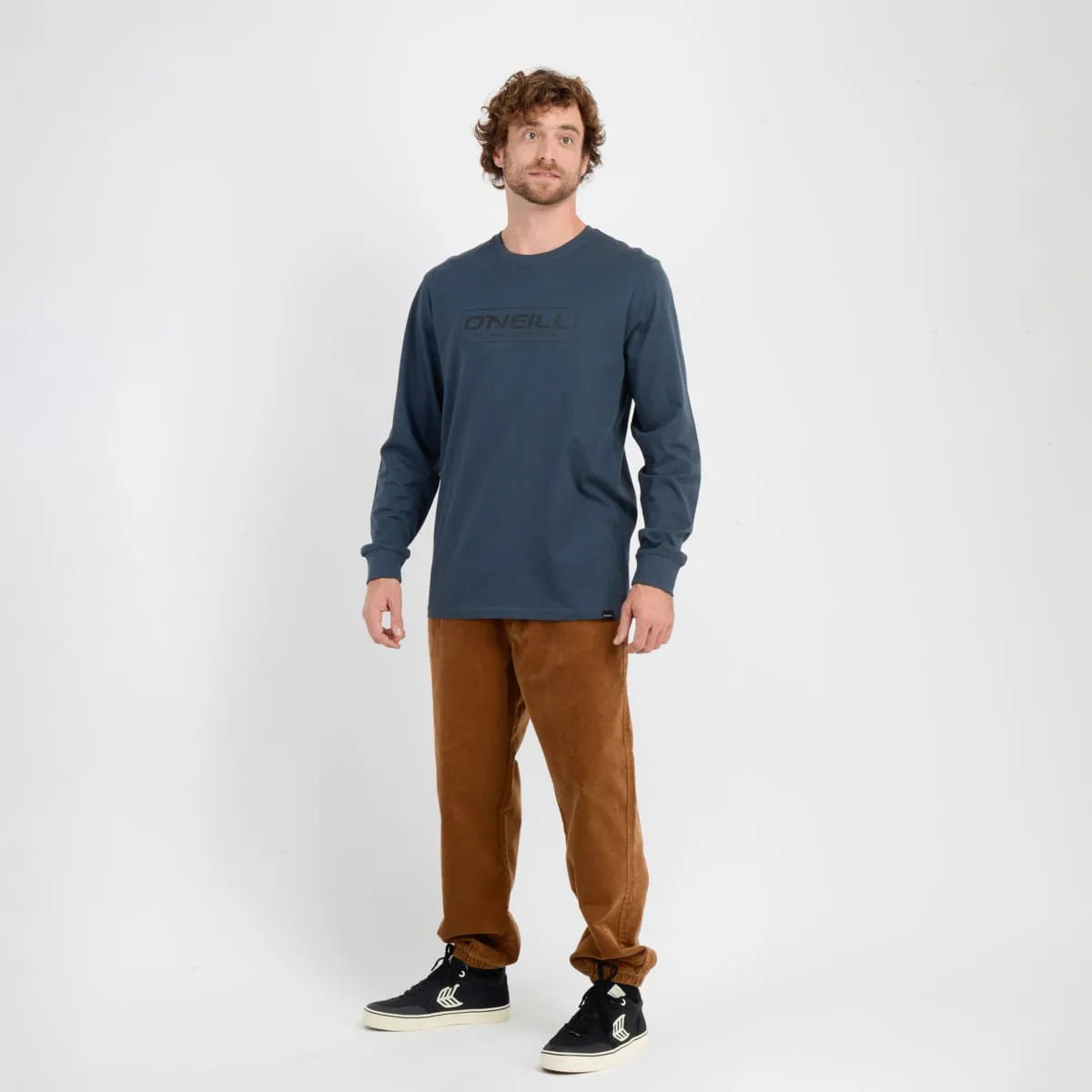 Polera manga larga bruce verde oscuro