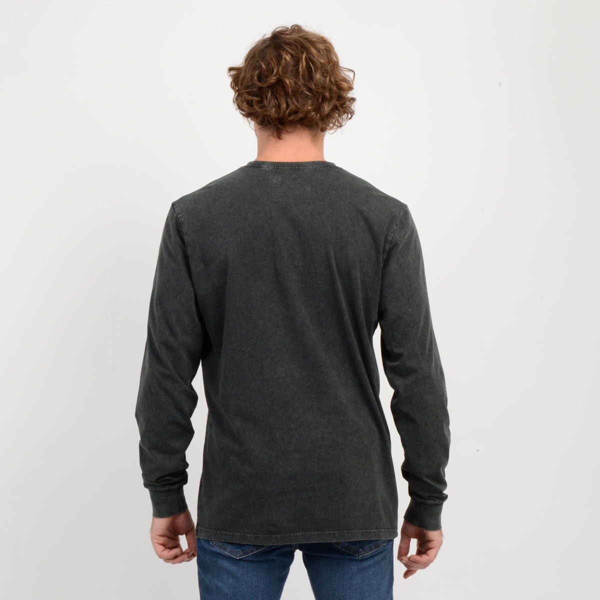 Polera Manga Larga Dither 100% Algodon Oneill