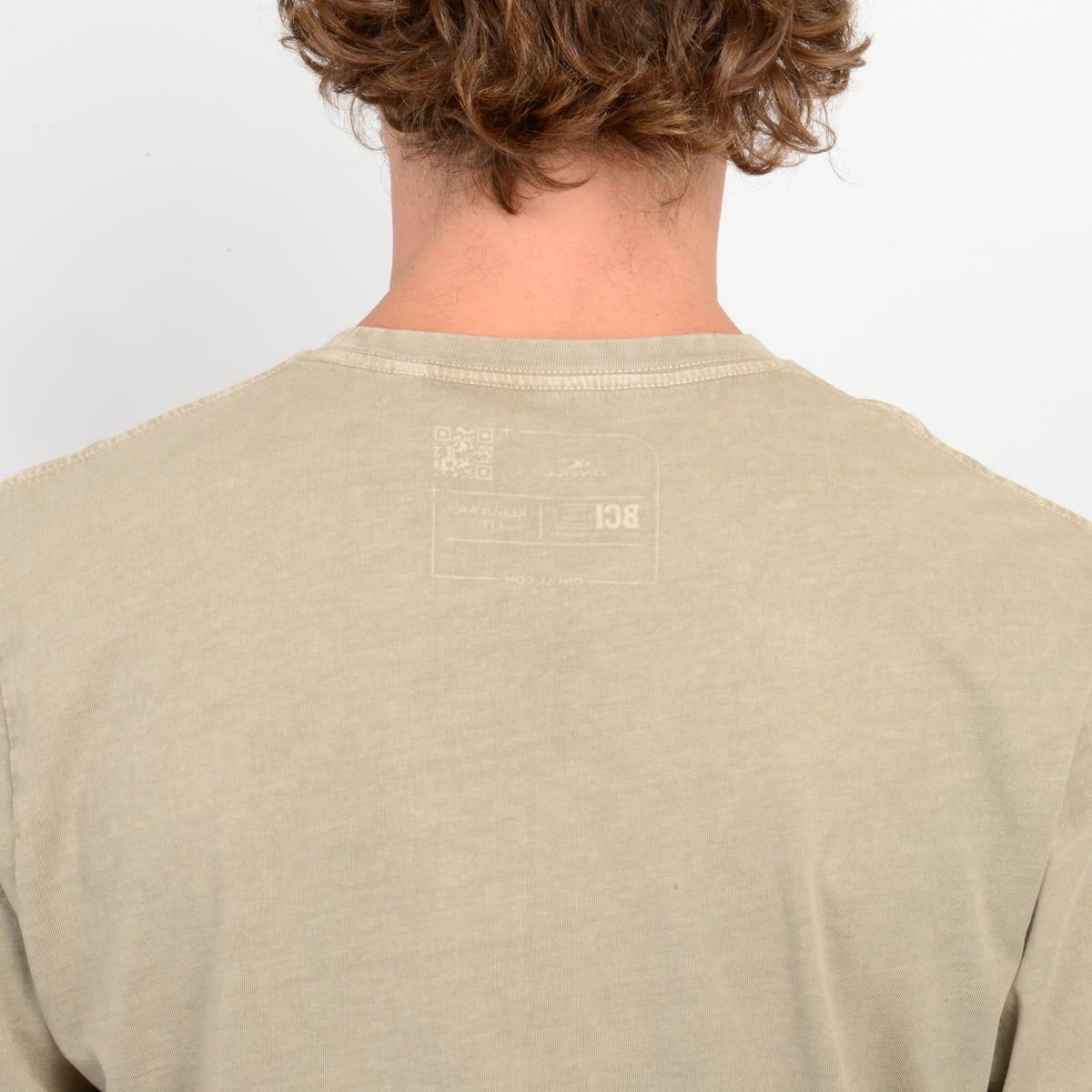 Polera Manga Larga Dither 100% Algodon Oneill