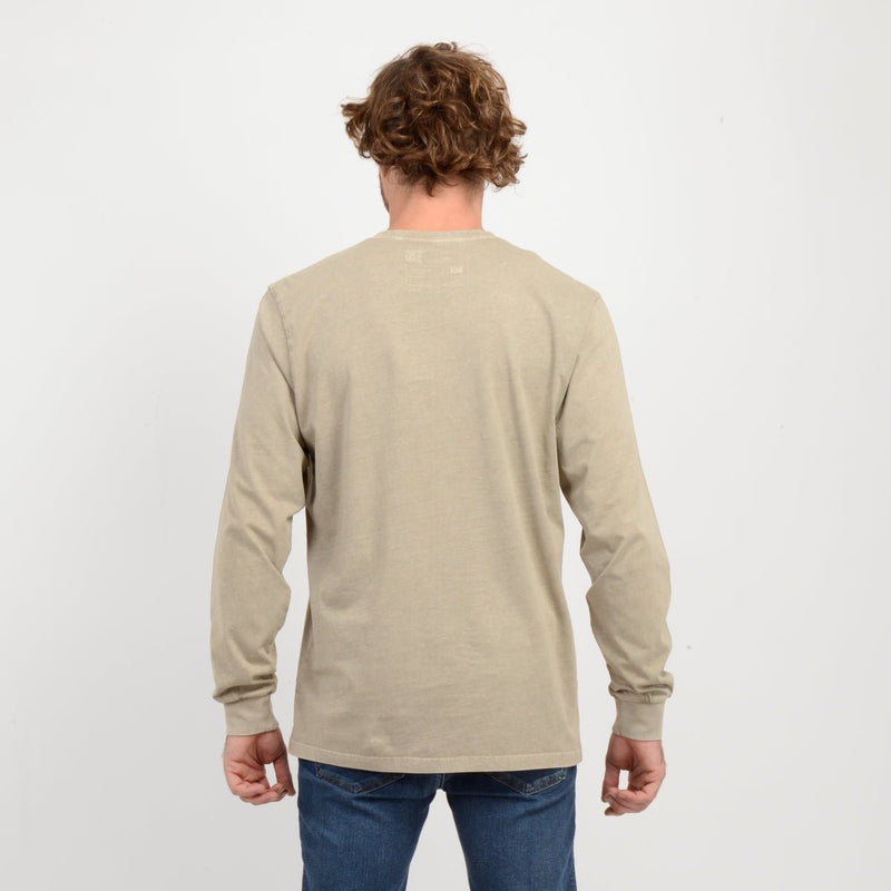 Polera Manga Larga Dither 100% Algodon Oneill