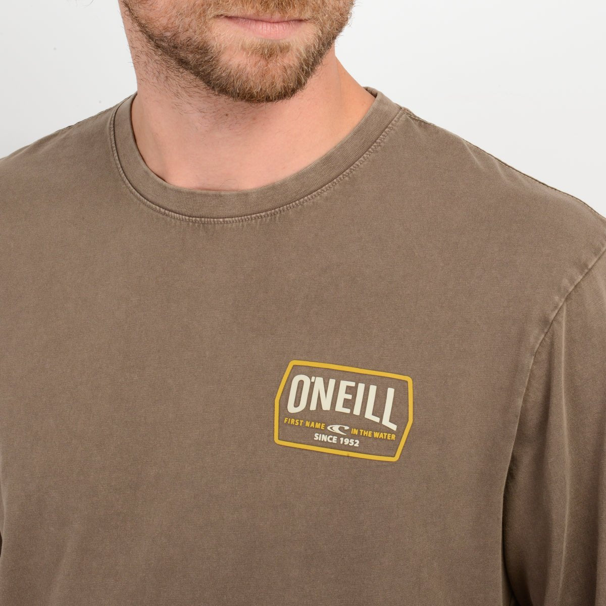 Polera Manga Larga Dither 100% Algodon Oneill