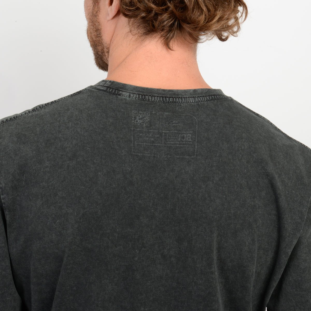 Polera Manga Larga Dither 100% Algodon Oneill