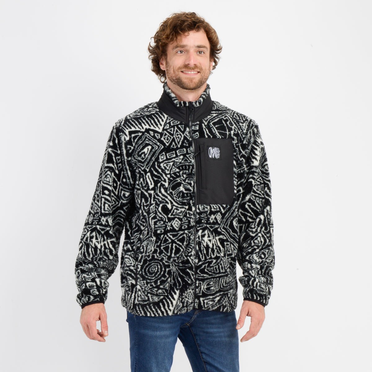 Poleron Chiporro Surf Heroes Negro