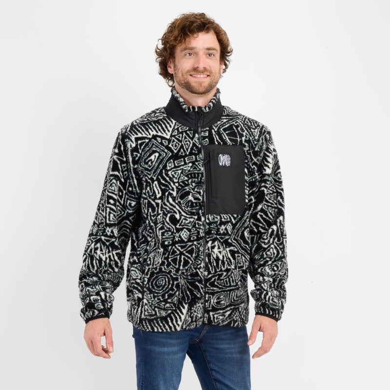 Poleron Chiporro Surf Heroes Negro