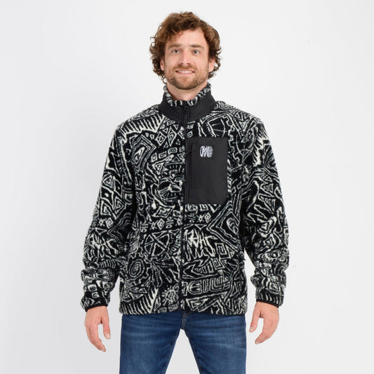 Poleron Chiporro Surf Heroes Negro