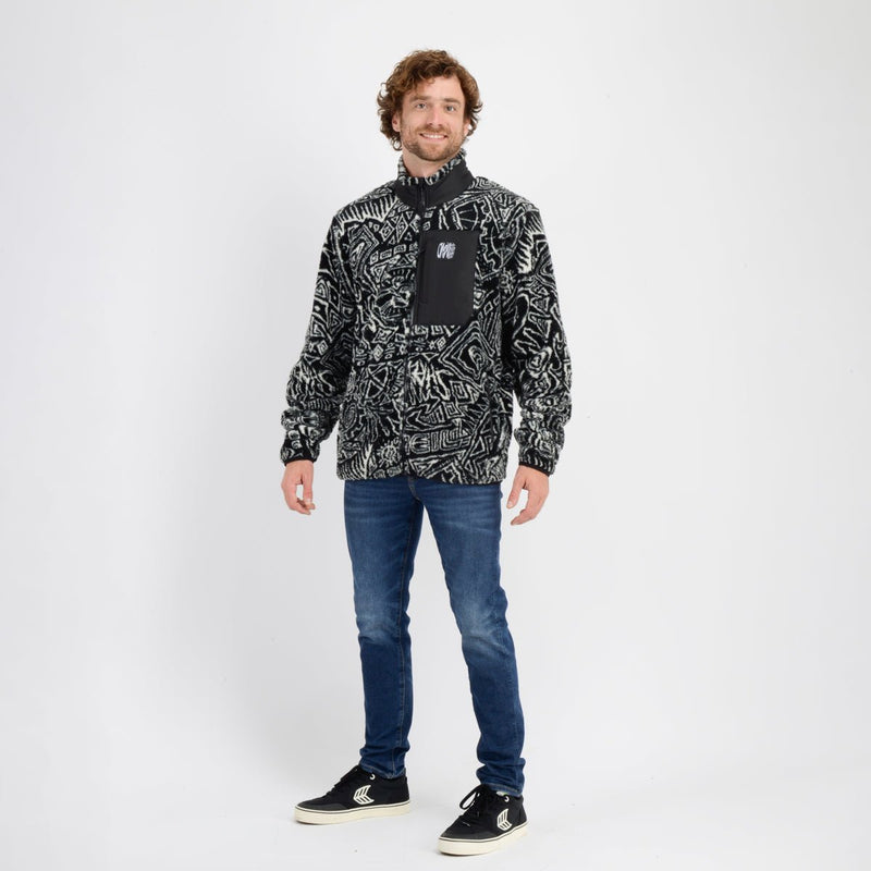 Poleron Chiporro Surf Heroes Negro