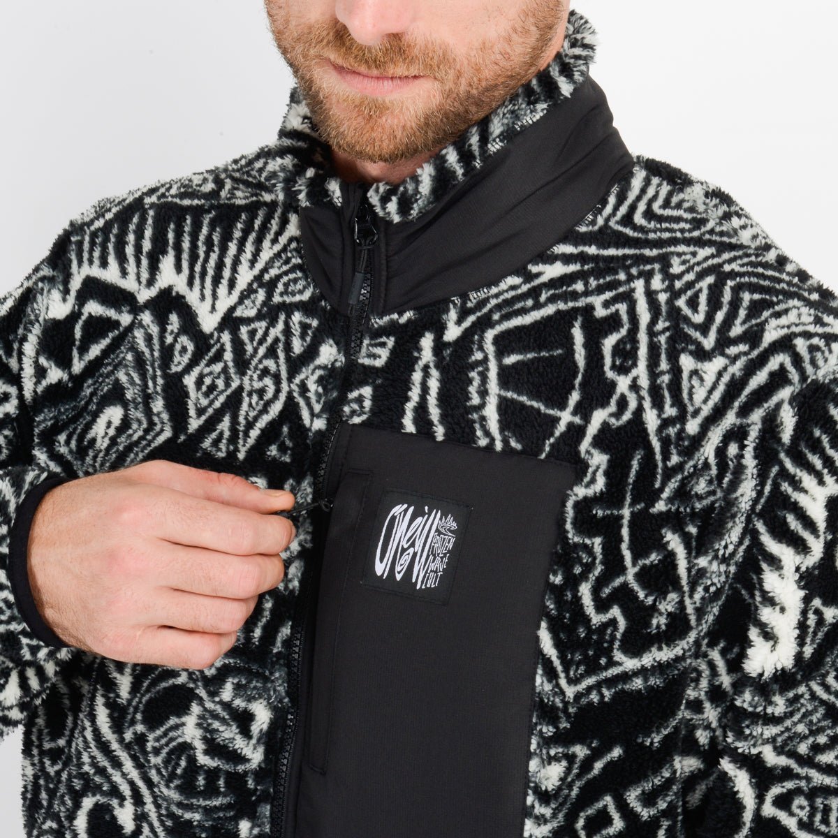Poleron Chiporro Surf Heroes Negro