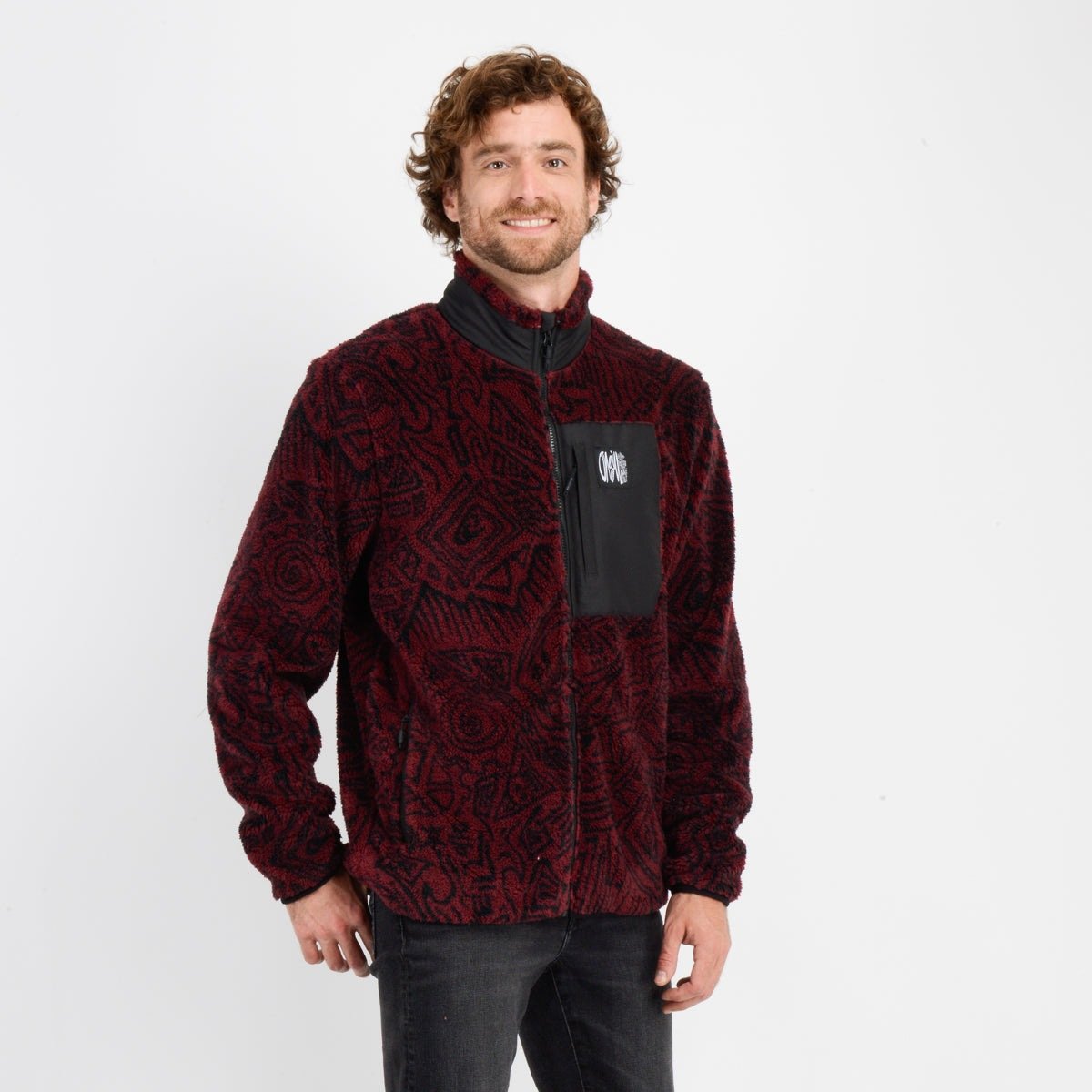 Poleron Chiporro Surf Heroes Rojo Oscuro Oneill