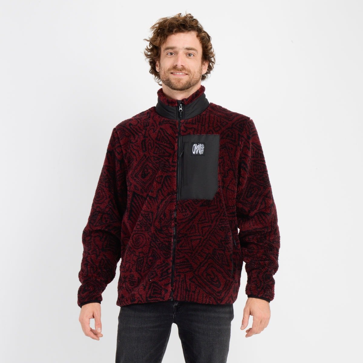 Poleron Chiporro Surf Heroes Rojo Oscuro Oneill