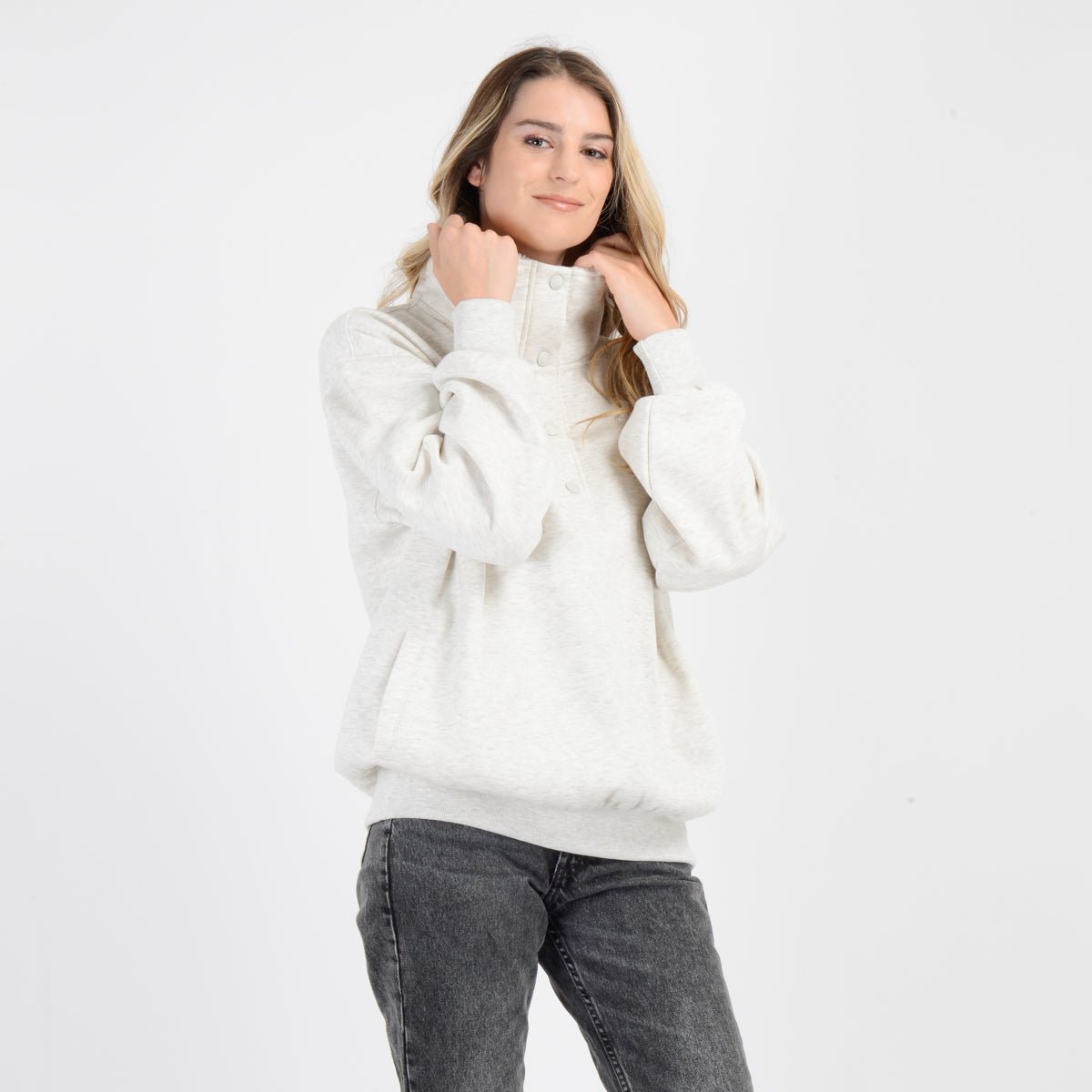 Poleron Georgiana Beige Claro