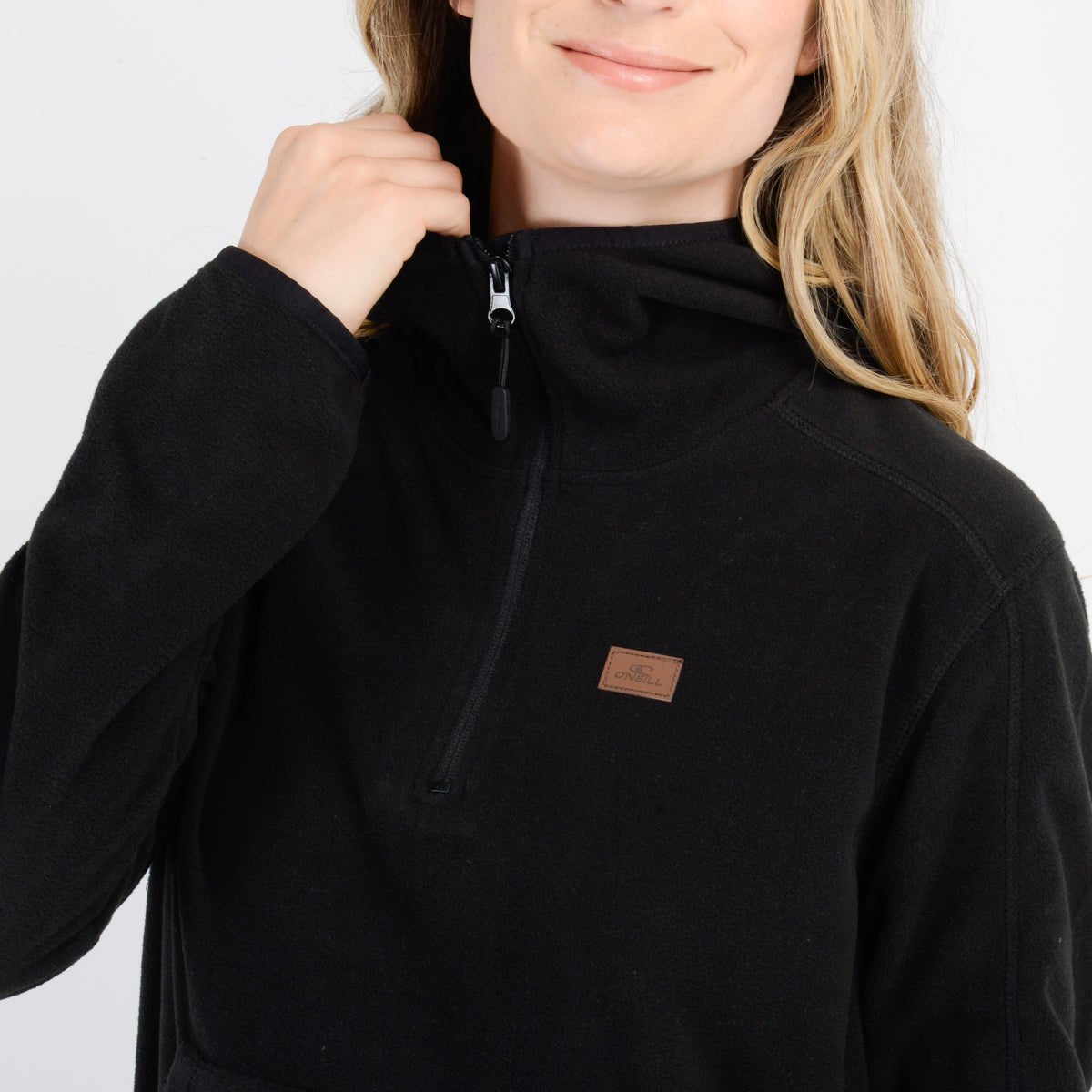 Poleron Micropolar Aspen Hoodie Negro