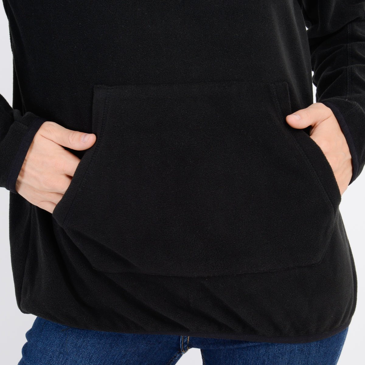 Poleron Micropolar Aspen Hoodie Negro