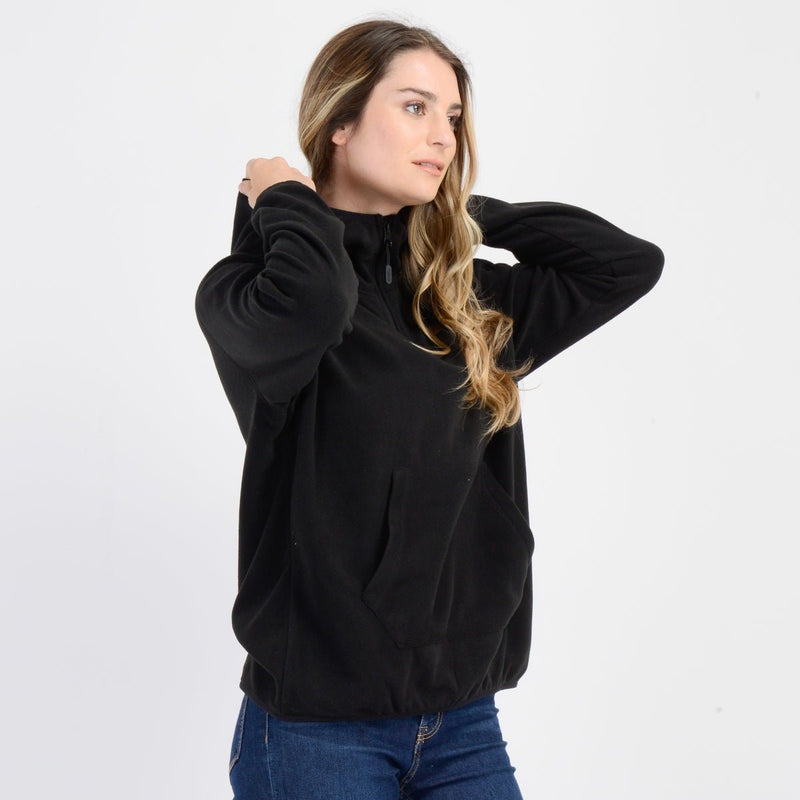 Poleron Micropolar Aspen Hoodie Negro