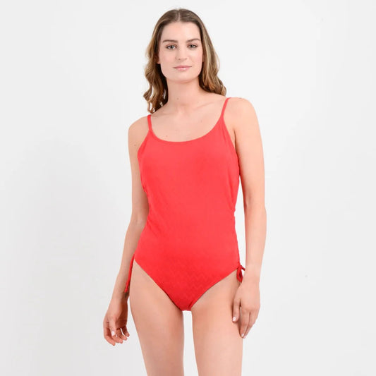 Traje De Baño Entero Jodie Rojo Tall XL
