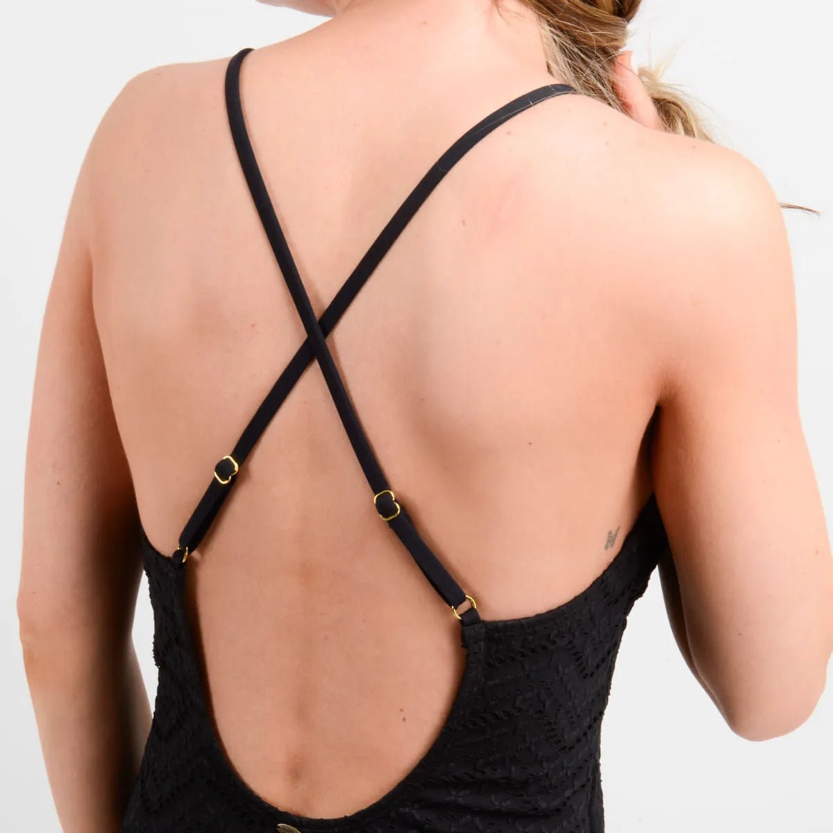 Traje De Baño Entero Wiley Negro Talla S